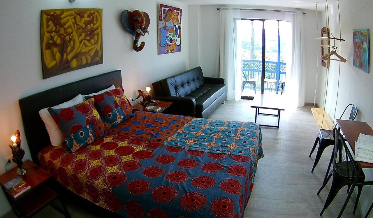 Casa Azul La Garrucha Hotell Jardín Exteriör bild