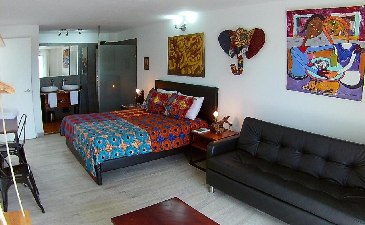 Casa Azul La Garrucha Hotell Jardín Exteriör bild