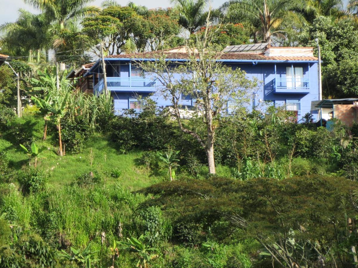 Casa Azul La Garrucha Hotell Jardín Exteriör bild